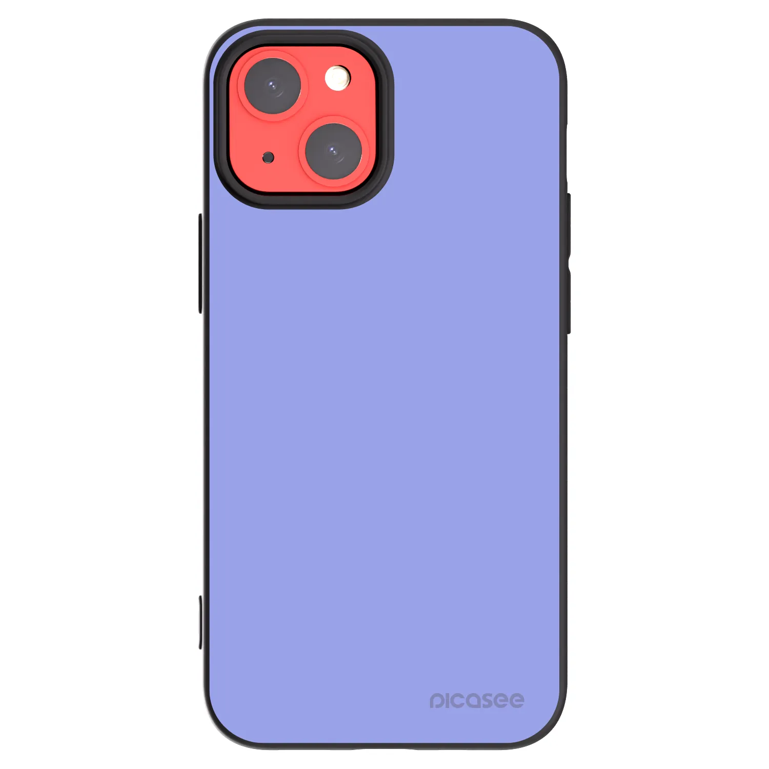 Picasee husă neagră din silicon pentru Apple iPhone 13 mini - Sky Whisper