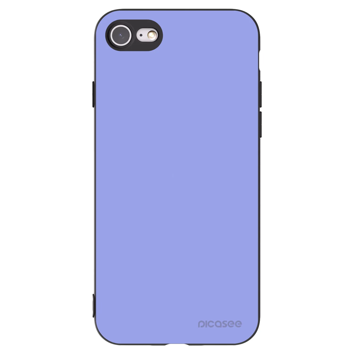 Picasee husă neagră din silicon pentru Apple iPhone SE 2022 - Sky Whisper