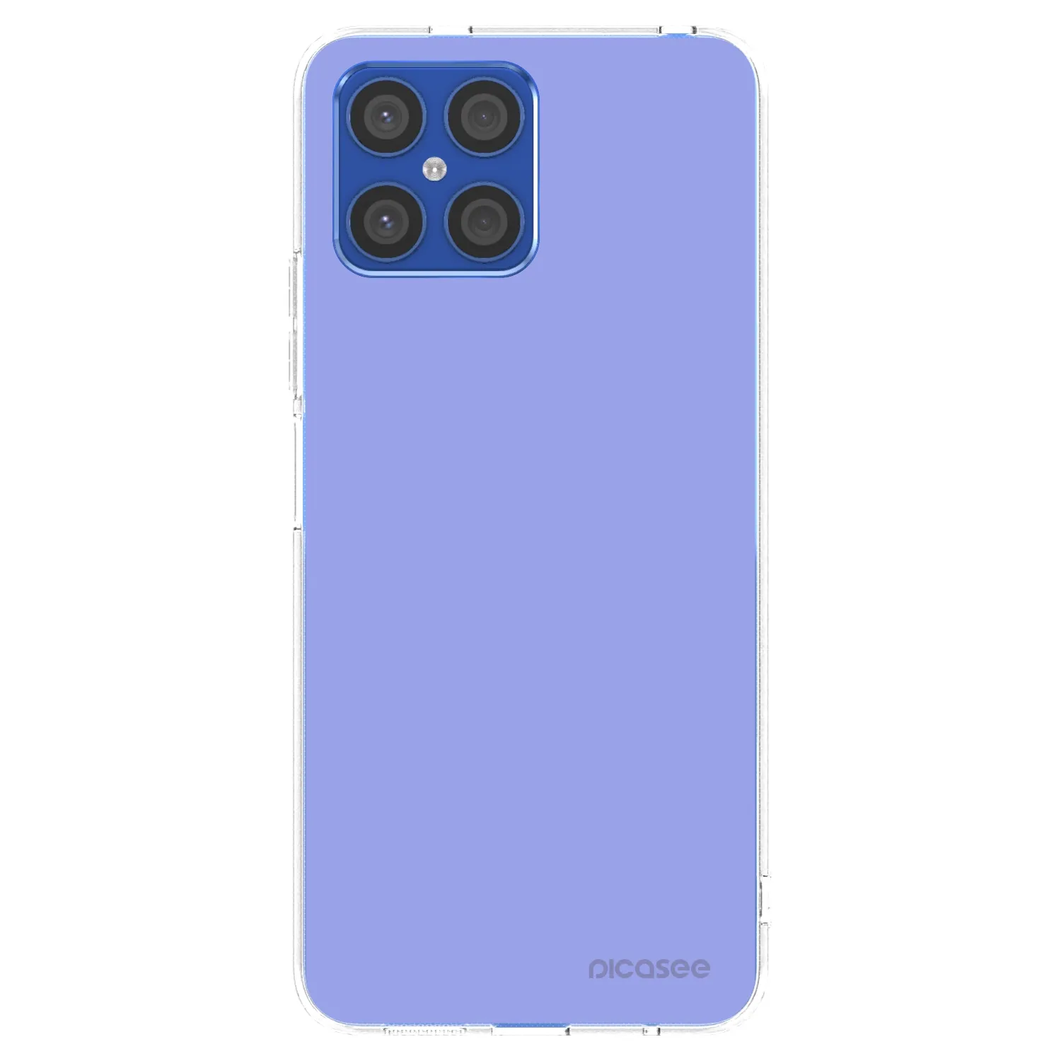Picasee husă transparentă din silicon pentru Honor X8 4G - Sky Whisper