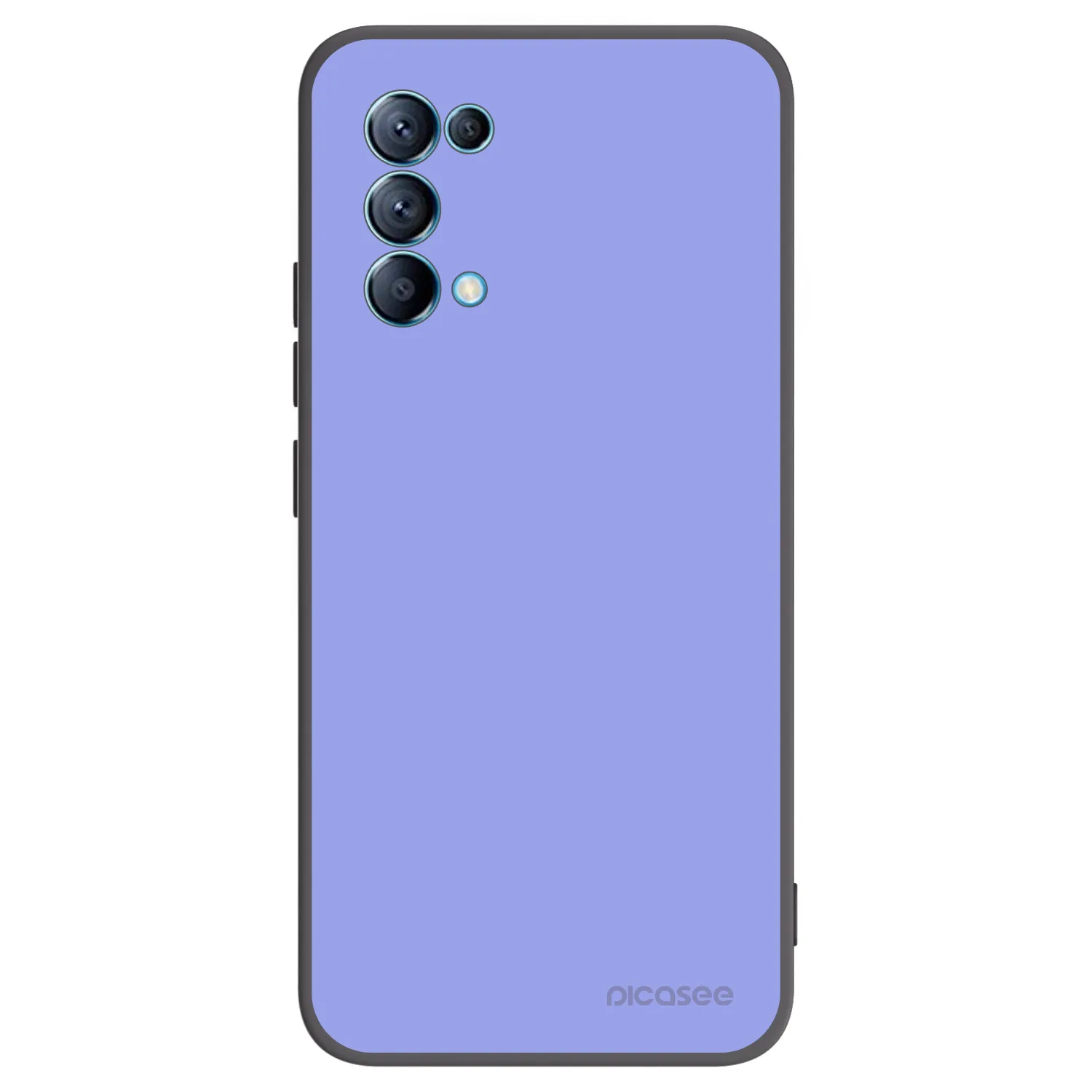 Picasee husă neagră din silicon pentru OPPO Reno 5 5G - Sky Whisper