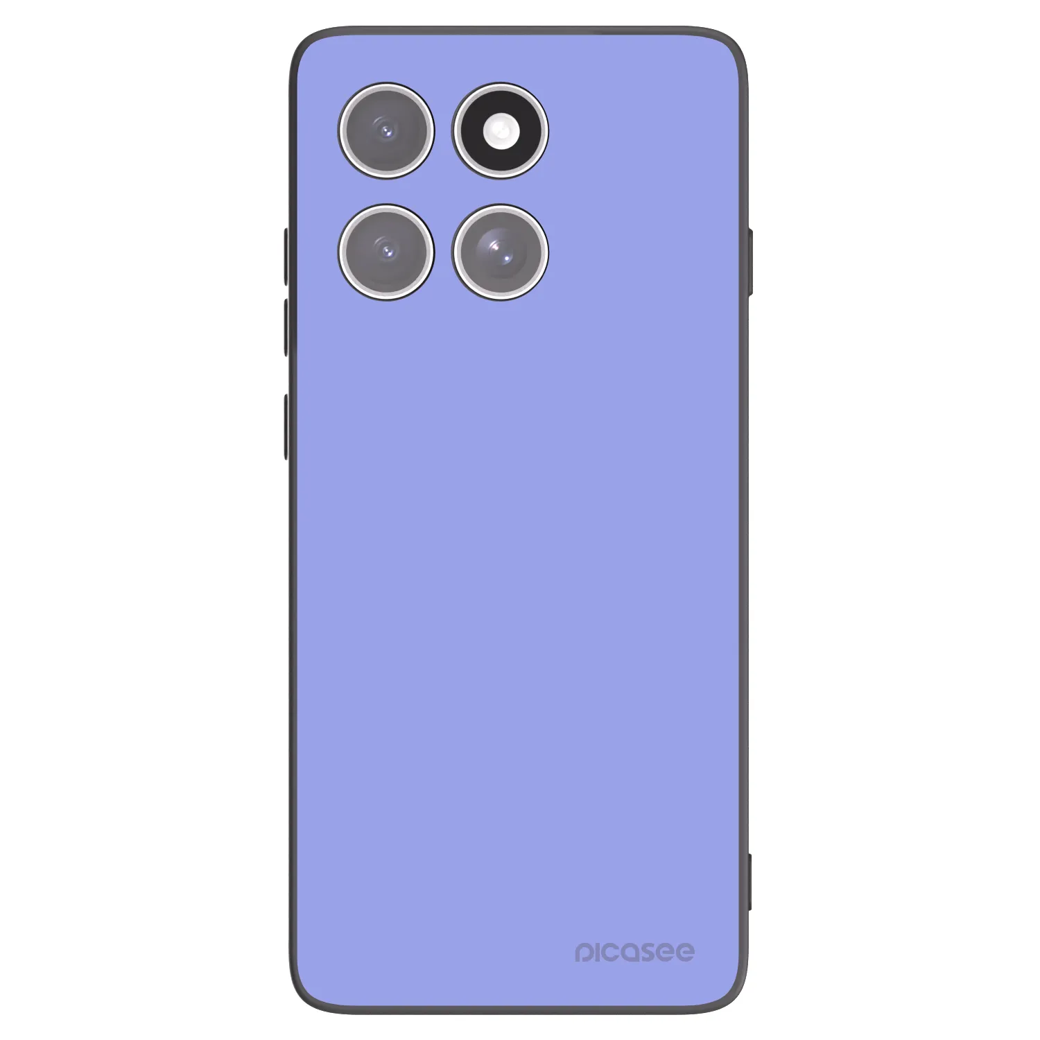 Picasee husă neagră din silicon pentru Motorola Edge 60 Fusion - Sky Whisper