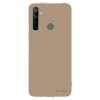 Picasee husă transparentă din silicon pentru Realme 6i - Soft Sand