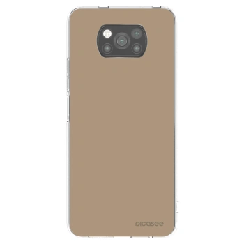 Picasee husă neagră din silicon pentru Xiaomi Poco X3 Pro - Soft Sand