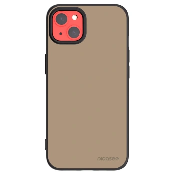 Picasee husă neagră din silicon pentru Apple iPhone 13 - Soft Sand