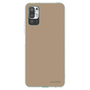 Picasee husă transparentă din silicon pentru Xiaomi Redmi Note 10 5G - Soft Sand