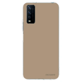 Picasee husă transparentă din silicon pentru Vivo Y11s - Soft Sand