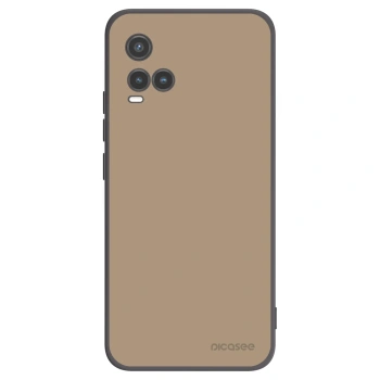 Picasee husă neagră din silicon pentru Vivo Y33s - Soft Sand