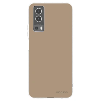 Picasee husă transparentă din silicon pentru Vivo Y72 5G - Soft Sand