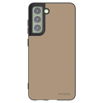 Picasee husă neagră din silicon pentru Samsung Galaxy S21 FE 5G - Soft Sand