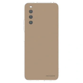 Picasee husă transparentă din silicon pentru Sony Xperia 10 IV 5G - Soft Sand