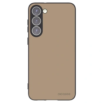 Picasee husă neagră din silicon pentru Samsung Galaxy S23+ 5G - Soft Sand