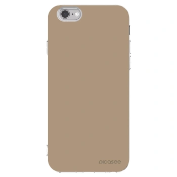 Picasee husă transparentă din silicon pentru Apple iPhone 6/6S - Soft Sand