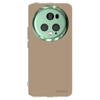 Picasee husă transparentă din silicon pentru Honor Magic5 Pro - Soft Sand