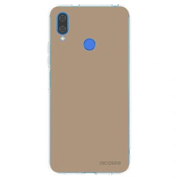 Picasee husă transparentă din silicon pentru Huawei Nova 3 - Soft Sand