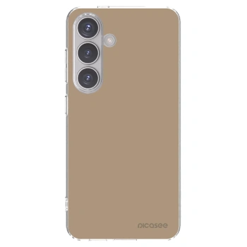 Picasee husă transparentă din silicon pentru Samsung Galaxy S24 S921B 5G - Soft Sand