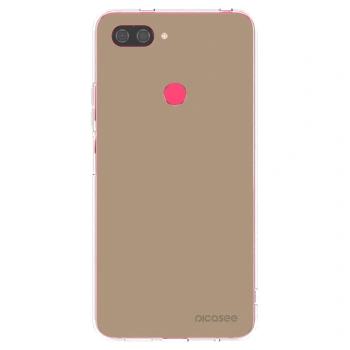 Picasee husă transparentă din silicon pentru Xiaomi Mi 8 Lite - Soft Sand