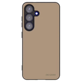 Picasee husă neagră din silicon pentru Samsung Galaxy S25 5G - Soft Sand