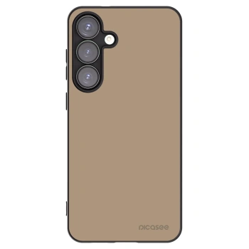 Picasee husă neagră din silicon pentru Samsung Galaxy S25+ 5G - Soft Sand