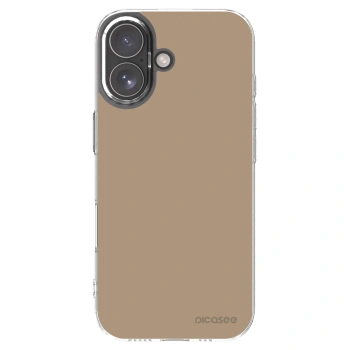 Picasee husă transparentă din silicon pentru Apple iPhone 17 - Soft Sand