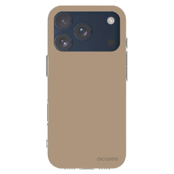 Picasee husă transparentă din silicon pentru Apple iPhone 17 Pro - Soft Sand