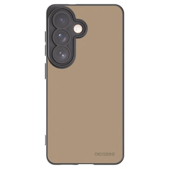 Picasee husă neagră din silicon pentru Samsung Galaxy S26 - Soft Sand