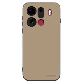 Picasee husă neagră din silicon pentru OPPO Find X9 Pro - Soft Sand