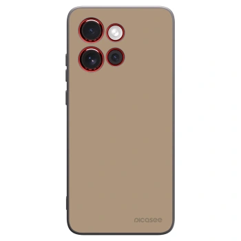Picasee husă neagră din silicon pentru Motorola Edge 60 Neo 5G - Soft Sand