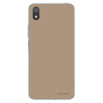 Picasee husă transparentă din silicon pentru Xiaomi Redmi 7A - Soft Sand