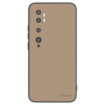 Picasee husă neagră din silicon pentru Xiaomi Mi Note 10 (Pro) - Soft Sand