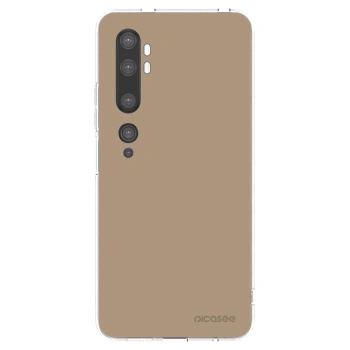 Picasee husă transparentă din silicon pentru Xiaomi Mi Note 10 (Pro) - Soft Sand