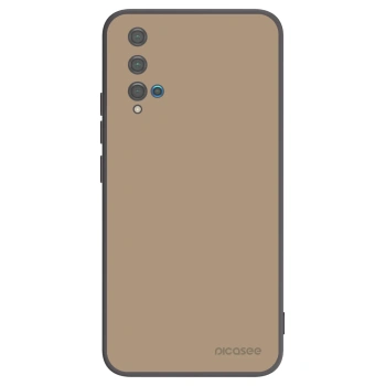 Picasee husă neagră din silicon pentru Huawei Nova 5T - Soft Sand