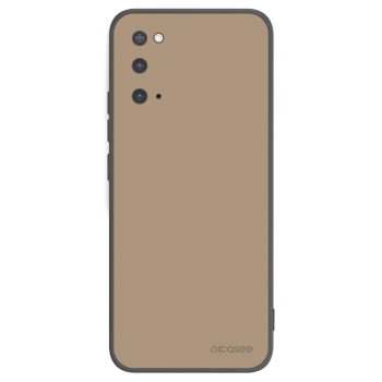 Picasee husă neagră din silicon pentru Samsung Galaxy S20 G980F - Soft Sand