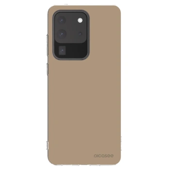 Picasee husă transparentă din silicon pentru Samsung Galaxy S20 Ultra 5G G988F - Soft Sand