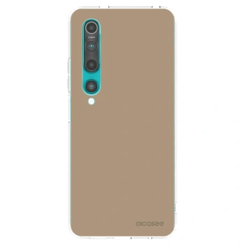 Picasee husă transparentă din silicon pentru Xiaomi Mi 10 - Soft Sand