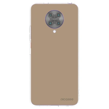 Picasee husă transparentă din silicon pentru Xiaomi Poco F2 Pro - Soft Sand