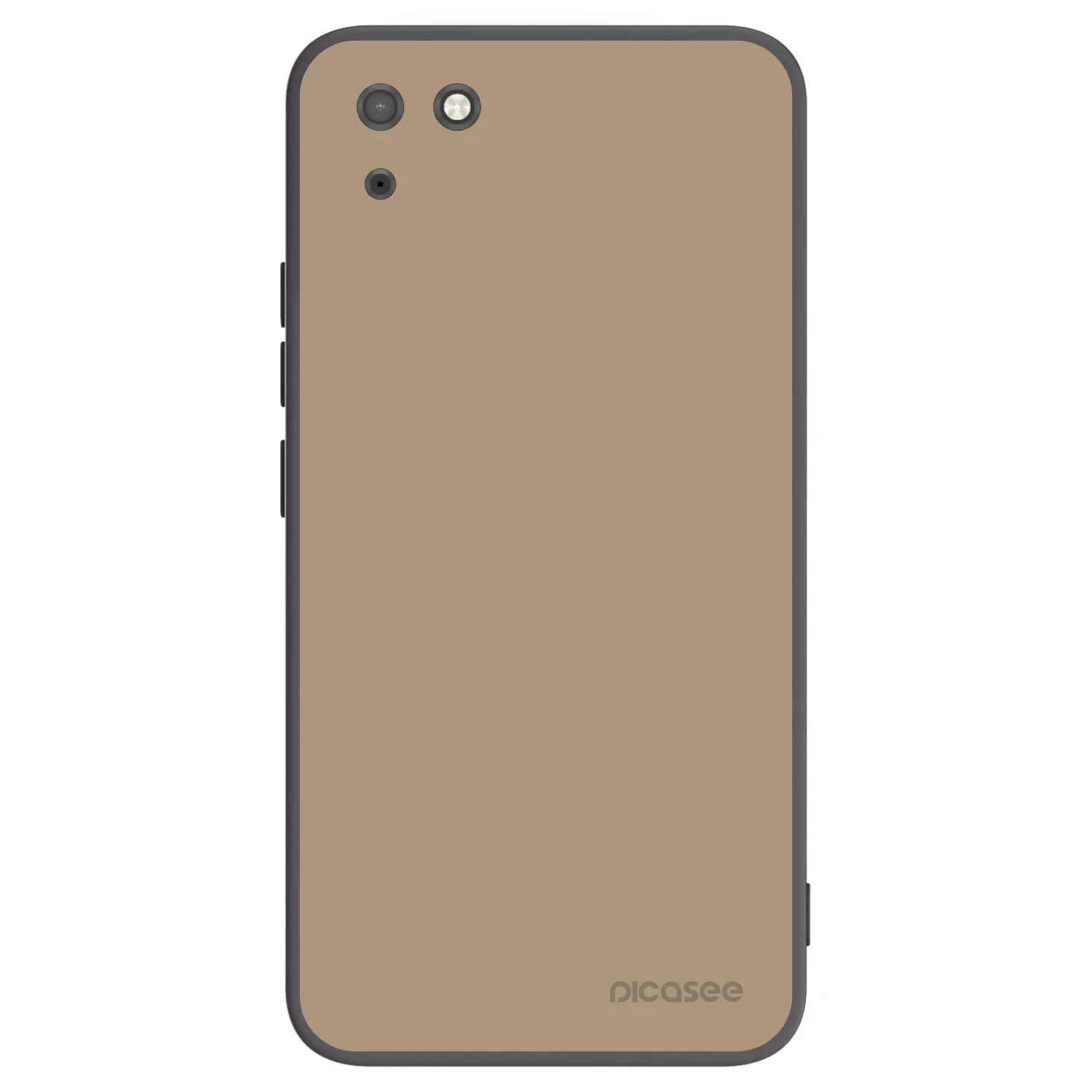 Picasee husă neagră din silicon pentru Huawei Y5P - Soft Sand