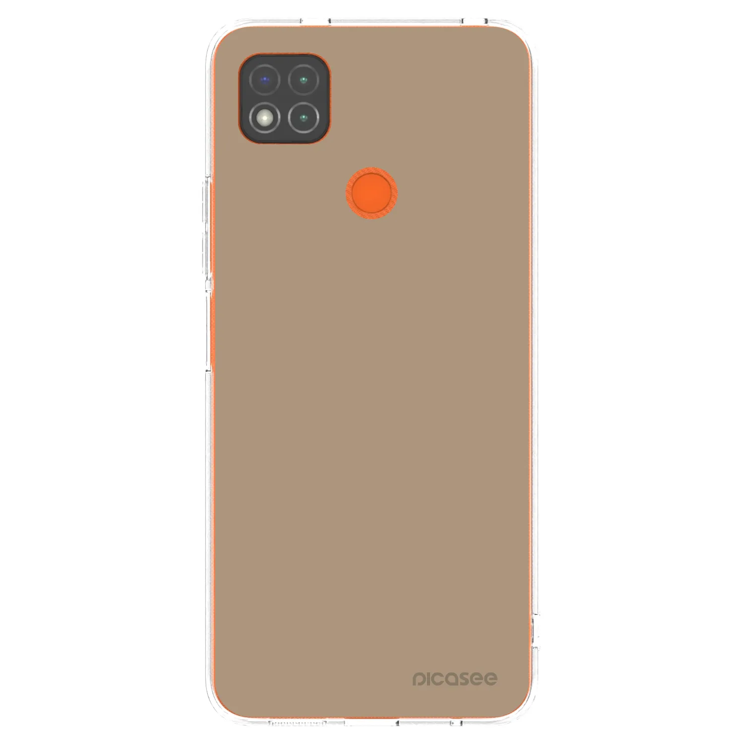 Picasee husă transparentă din silicon pentru Xiaomi Redmi 9C - Soft Sand