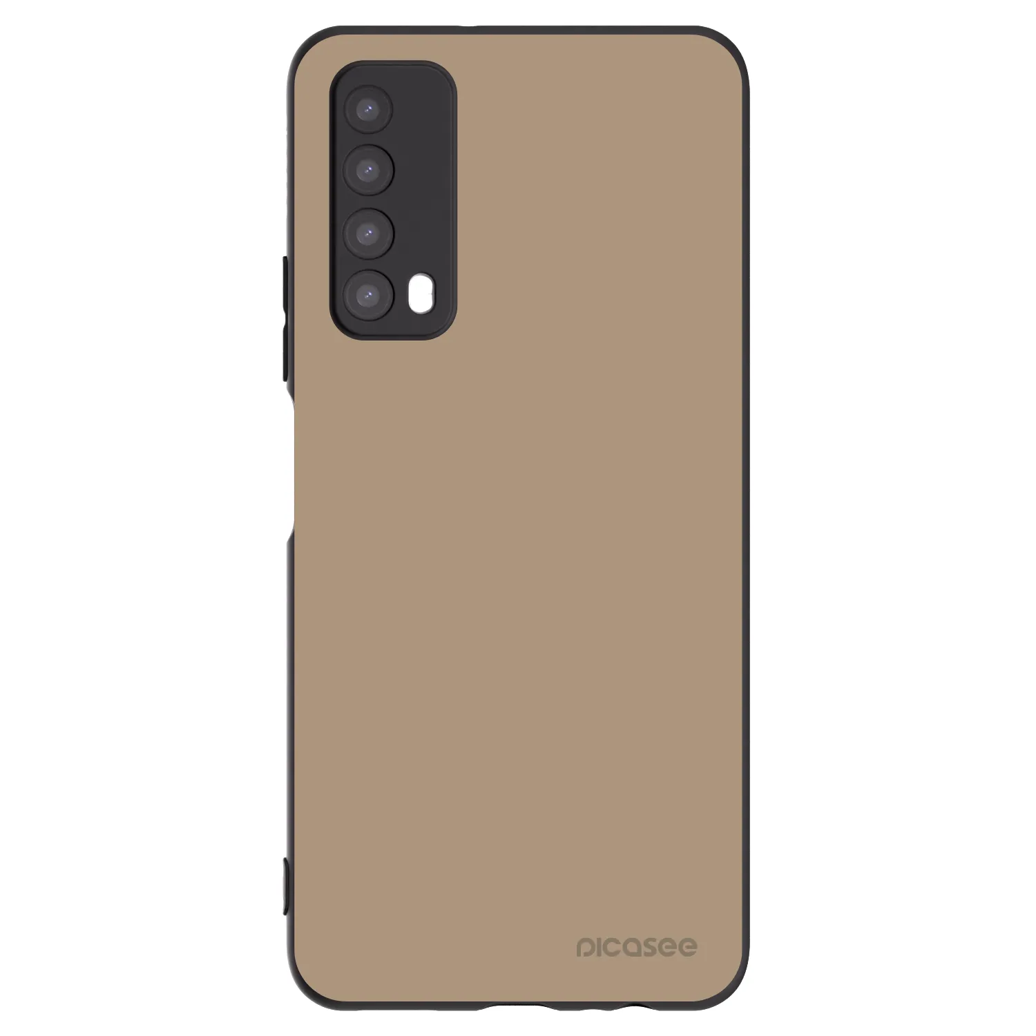 Picasee husă neagră din silicon pentru Huawei P Smart 2021 - Soft Sand