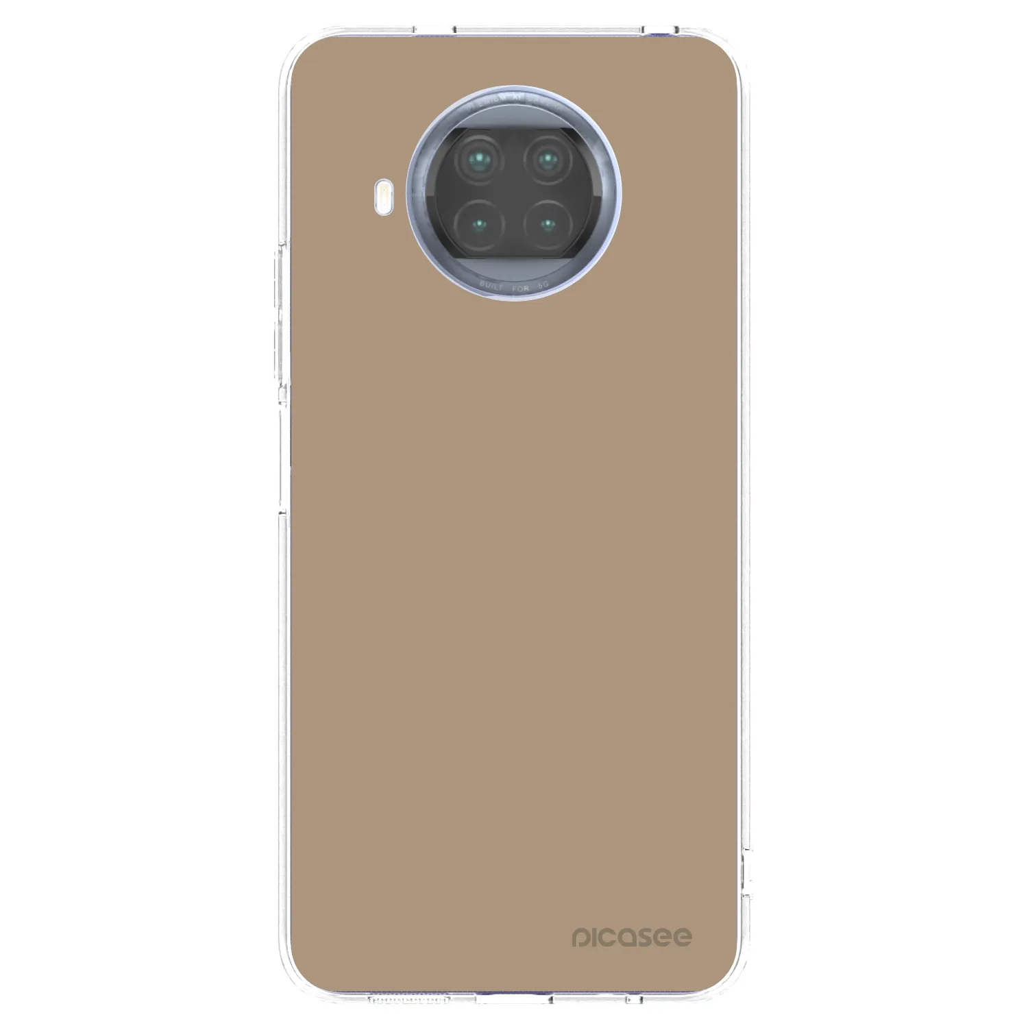 Picasee husă transparentă din silicon pentru Xiaomi Mi 10T Lite - Soft Sand