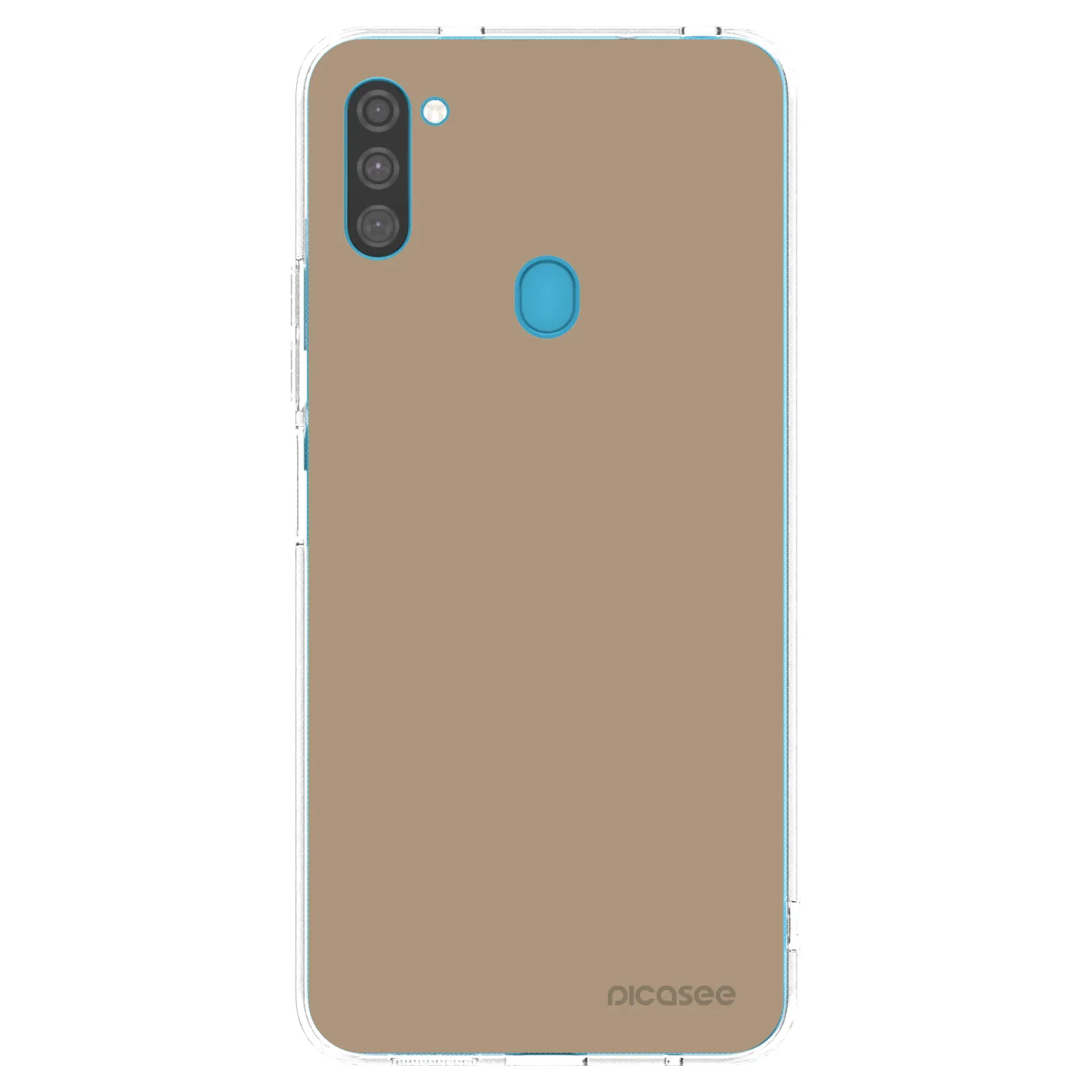 Picasee husă transparentă din silicon pentru Samsung Galaxy M11 - Soft Sand