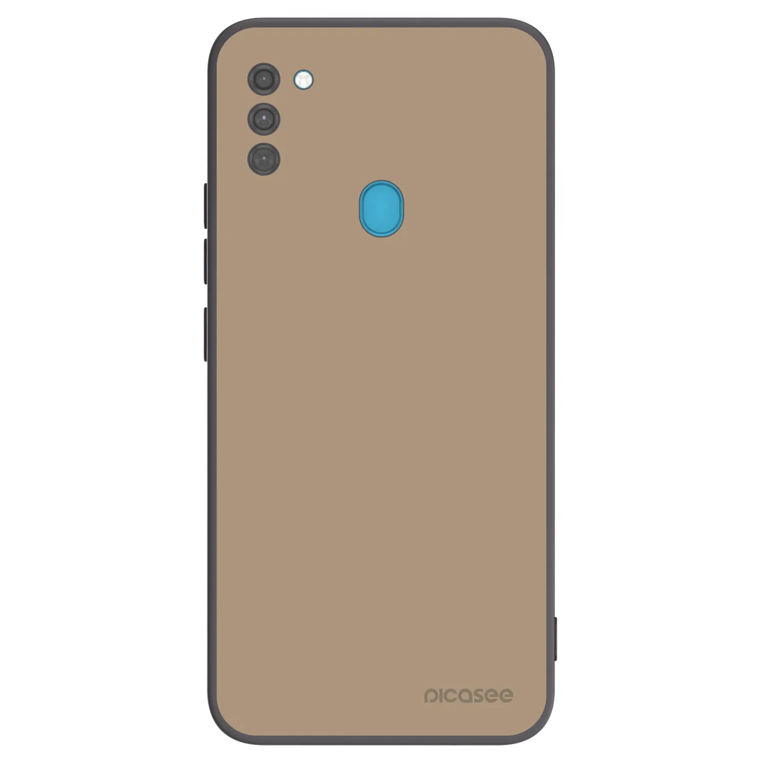 Picasee husă neagră din silicon pentru Samsung Galaxy M11 - Soft Sand