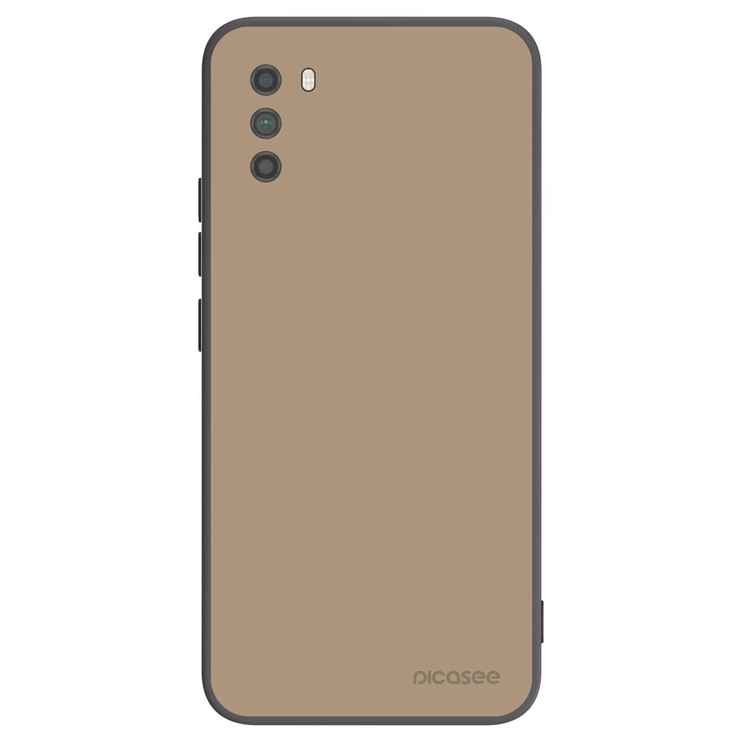 Picasee husă neagră din silicon pentru Xiaomi Poco M3 - Soft Sand