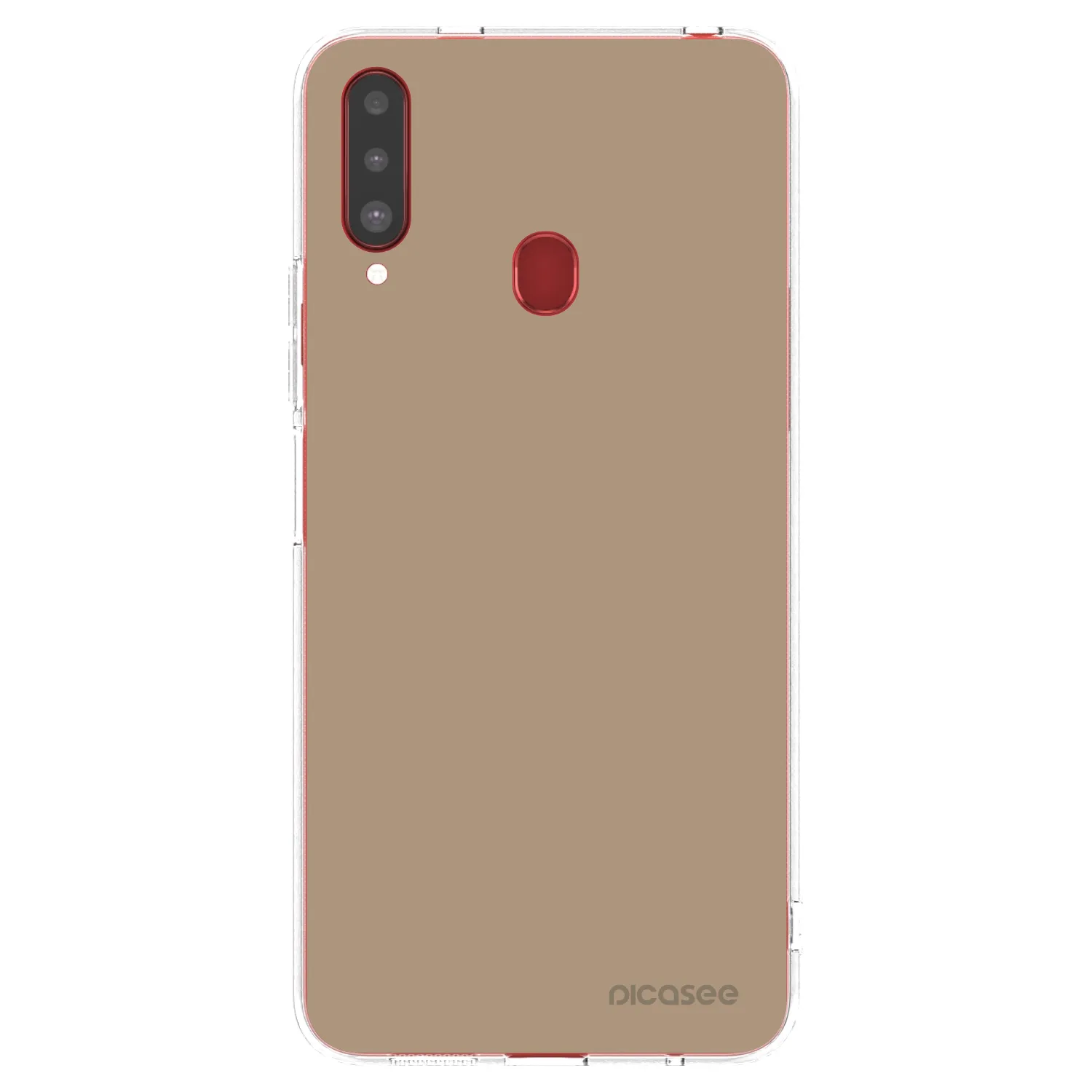Picasee husă transparentă din silicon pentru Samsung Galaxy A20s - Soft Sand