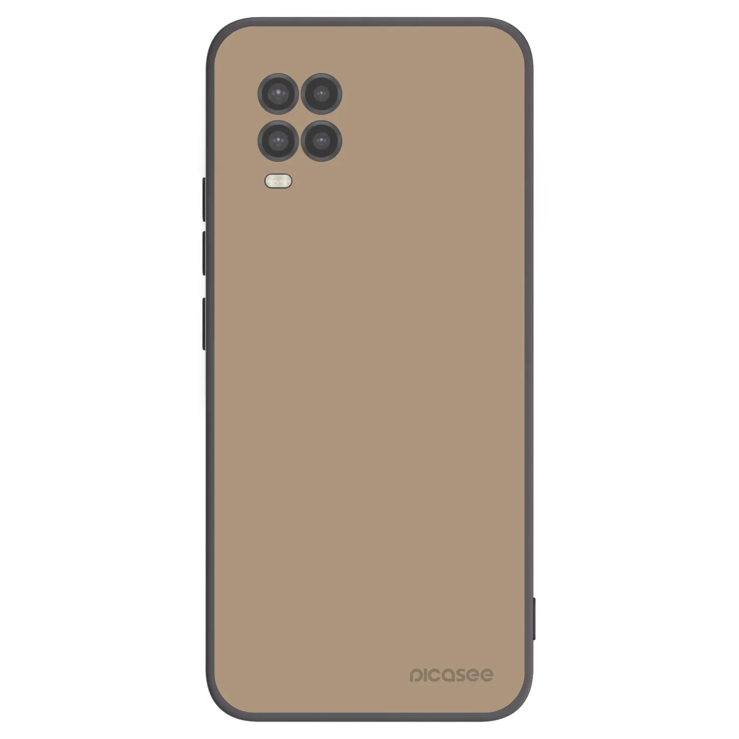 Picasee husă neagră din silicon pentru Xiaomi Mi 10 Lite - Soft Sand