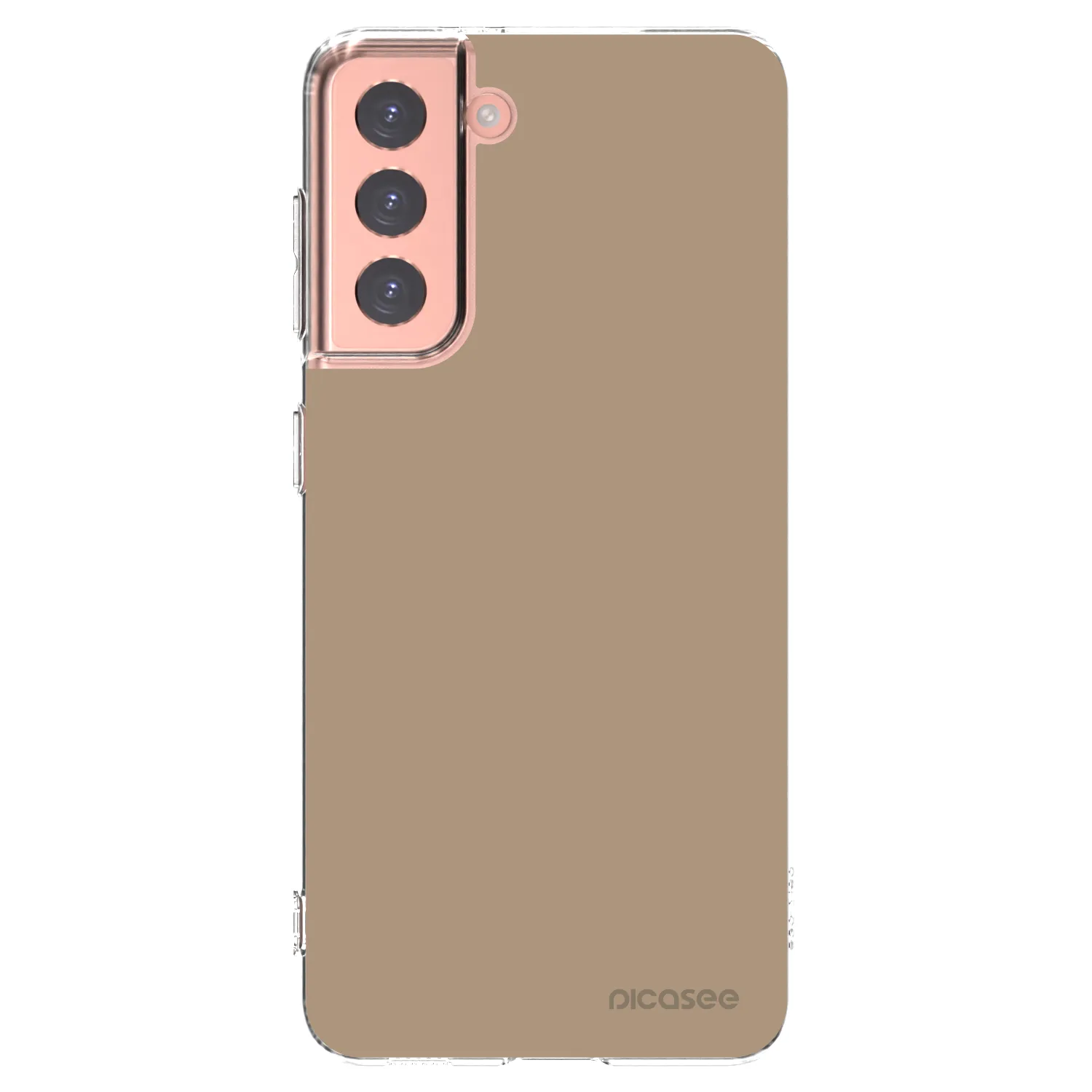 Picasee husă transparentă din silicon pentru Samsung Galaxy S21 5G G991B - Soft Sand