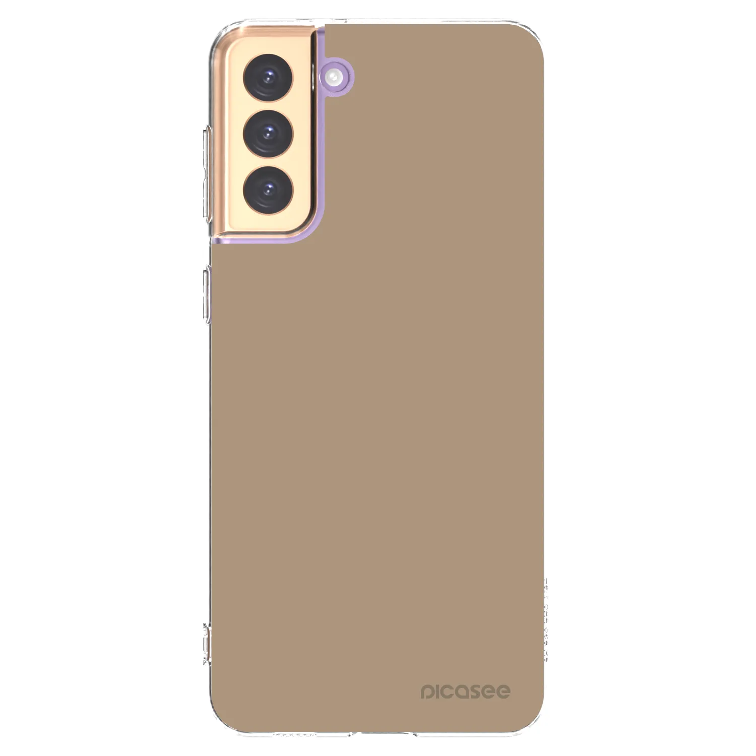 Picasee husă transparentă din silicon pentru Samsung Galaxy S21+ 5G G996F - Soft Sand