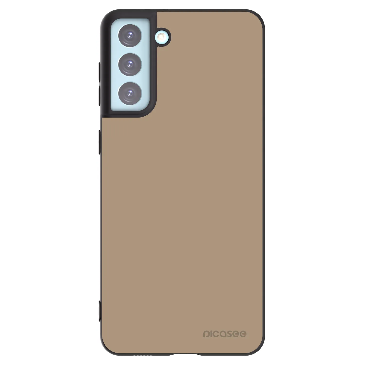 Picasee husă neagră din silicon pentru Samsung Galaxy S21+ 5G G996F - Soft Sand