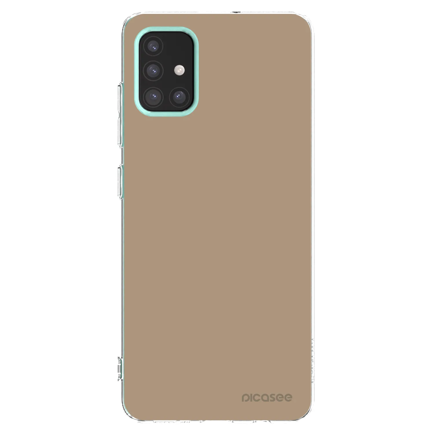 Picasee husă transparentă din silicon pentru Samsung Galaxy M31s - Soft Sand