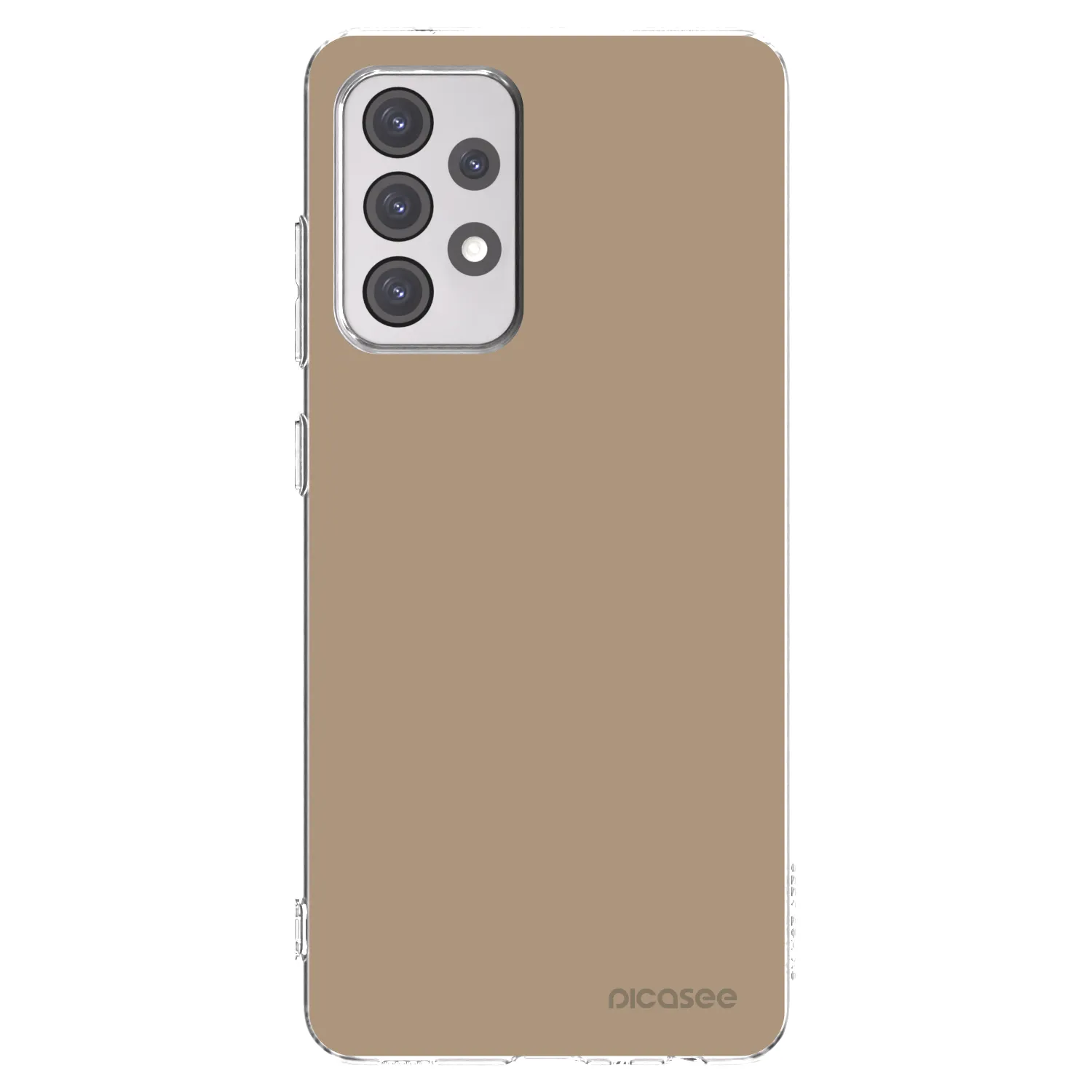 Picasee husă transparentă din silicon pentru Samsung Galaxy A52s 5G A528B - Soft Sand
