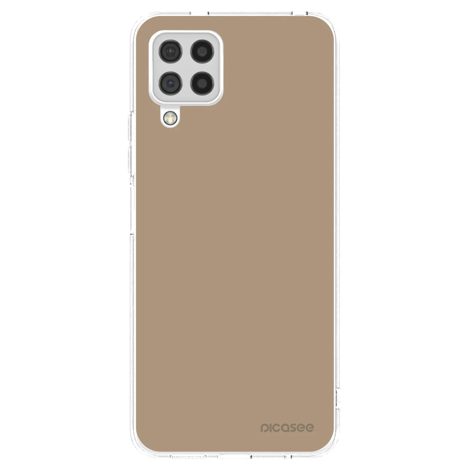 Picasee husă transparentă din silicon pentru Samsung Galaxy A22 A225F 4G - Soft Sand